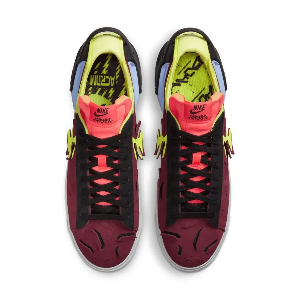 Nike Men's ACRONYM x Blazer Low Night Maroon Size 9.5